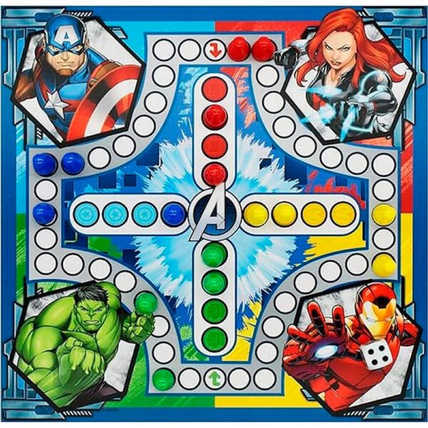 Set 4 juegos de mesa Los Vengadores Avengers Marvel - Imagen 2