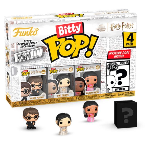 Blister 4 figuras Bitty POP Harry Potter - Harry Potter