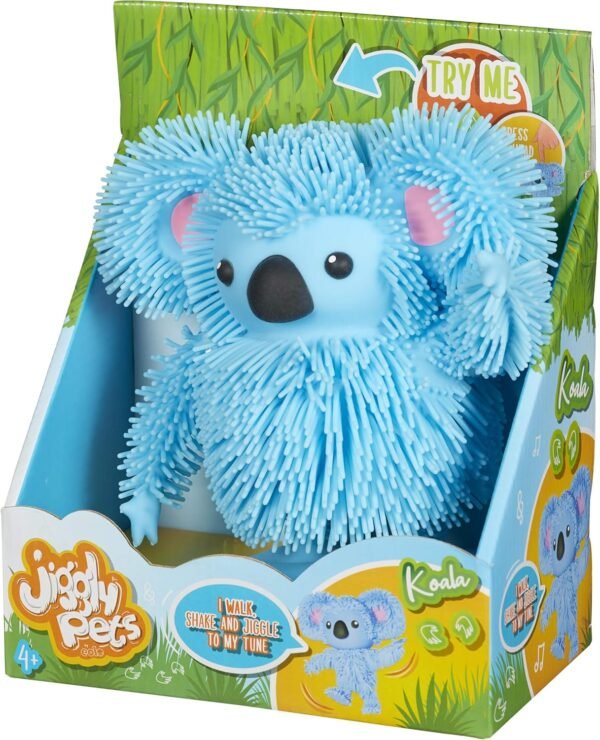 Jiggly Pets Koala Azul Interactivo Electrónico Koala Juguete con Sonidos Música - Imagen 3