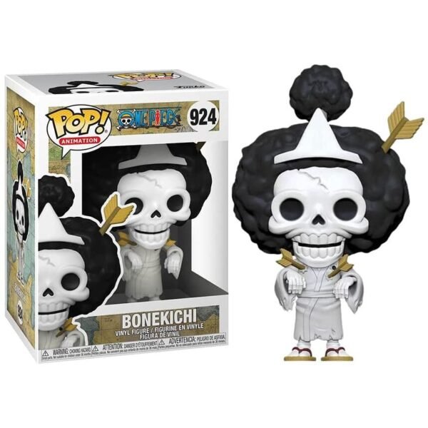 Funko pop figura One Piece Brook Bonekichi - Imagen 3