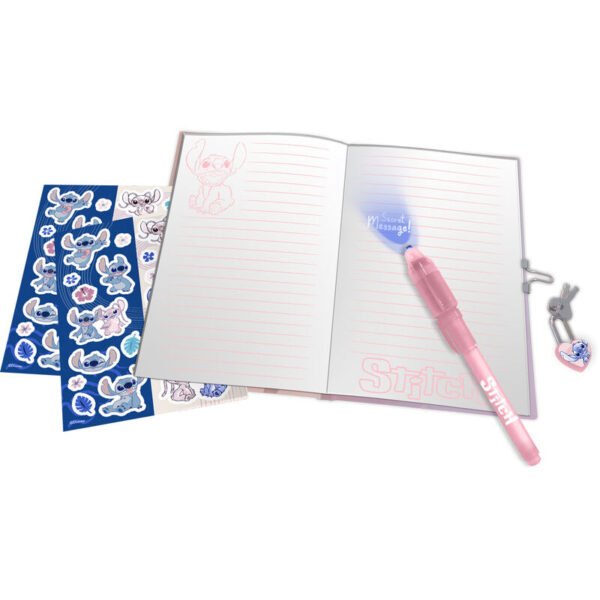 Diario con bolígrafo mágico Stitch Disney - Imagen 2