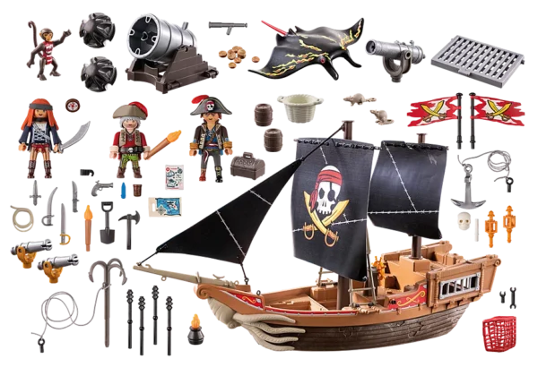 Gran barco pirata de Playmobil - Imagen 2