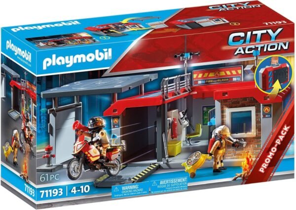 Playmobil City Action 71193 Parque de Bomberos