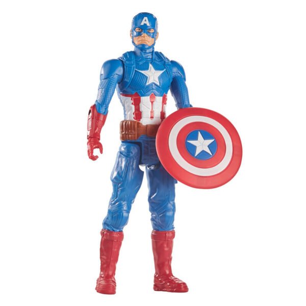 Figura Capitan America Deluxe Titan Hero Vengadores Avengers Marvel 30cm - Imagen 3