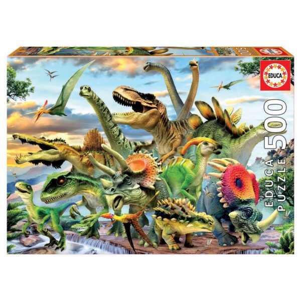 Puzzle Dinosaurios 500 pzs