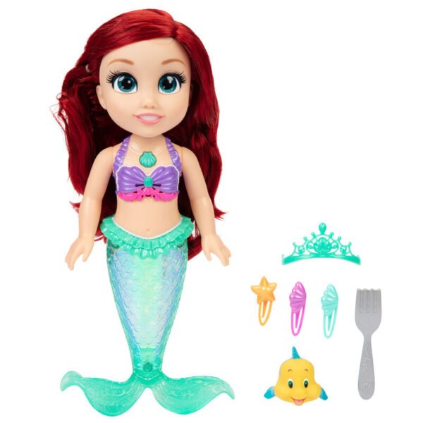 Muñeca Ariel La Sirenita Disney 38cm musical - Imagen 2