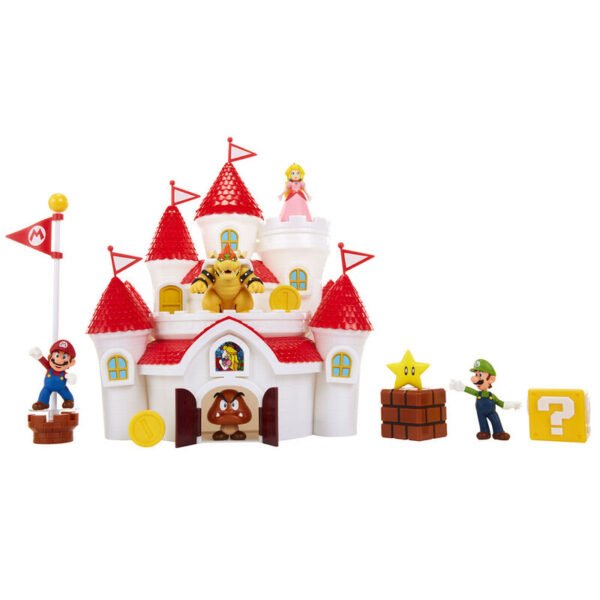 Playset Castillo Deluxe Reino Champiñon Super Mario Bros - Imagen 3