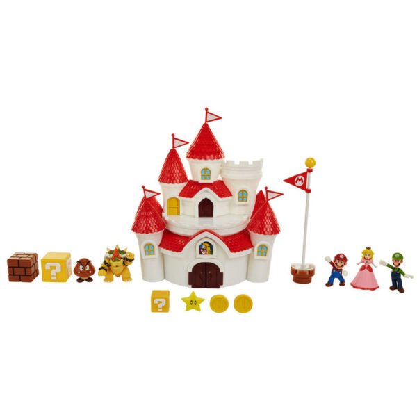 Playset Castillo Deluxe Reino Champiñon Super Mario Bros - Imagen 2