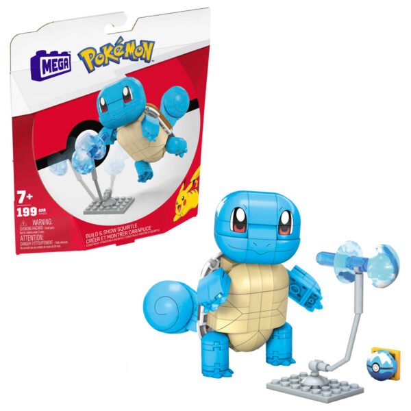 MEGA Construx Squirtle Pokemon- juego de construcción