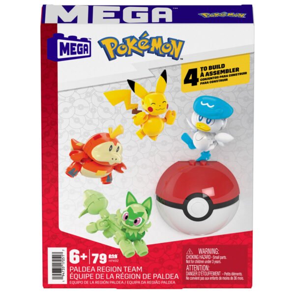 MEGA Construx Equipo Region Paldea Pokemon - Imagen 4