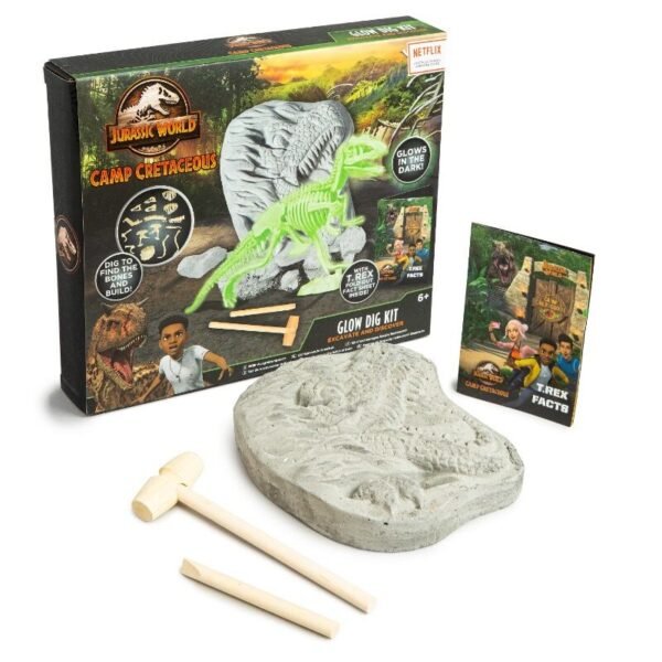 Kit Excavacion Brillante Camp Cretaceaous Jurassic World - Imagen 2