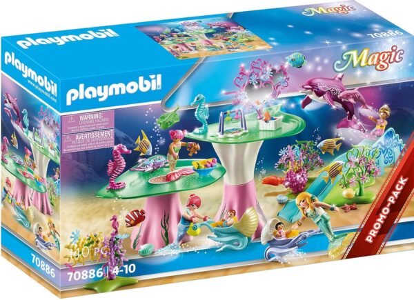 Playmobil 70886 Magic: el paraíso de las sirenas con delfines nadando