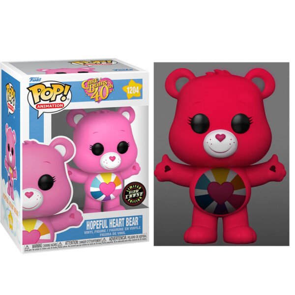 Figura POP Osos Amorosos Hopeful Heart Bear 5 + 1 Chase - Imagen 5