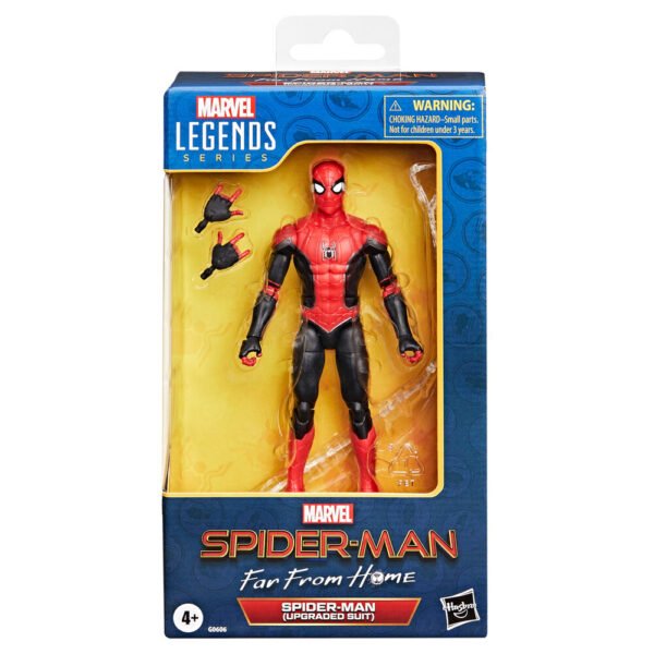 Figura Spider-Man Upgraded Suit Spiderman: Lejos de casa Marvel Legends Series 15cm