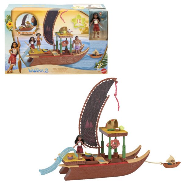 Canoa de Aventuras Vaiana Moana 2 Disney