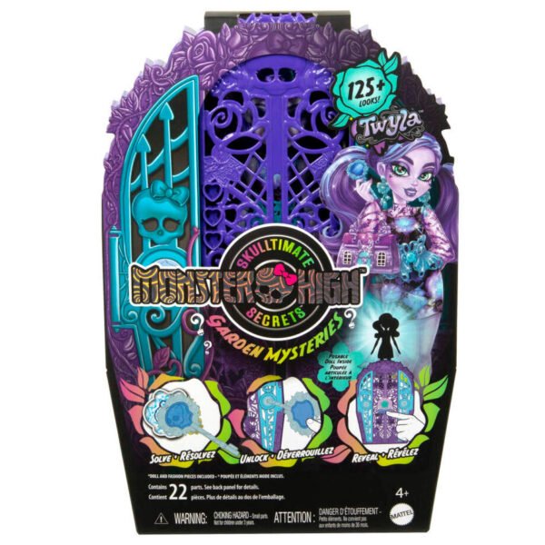 Muñeca Twyla Skulltimate Secrets Midnight Garden Monster High - Imagen 6