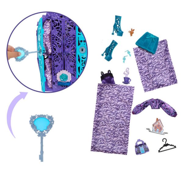 Muñeca Twyla Skulltimate Secrets Midnight Garden Monster High - Imagen 3