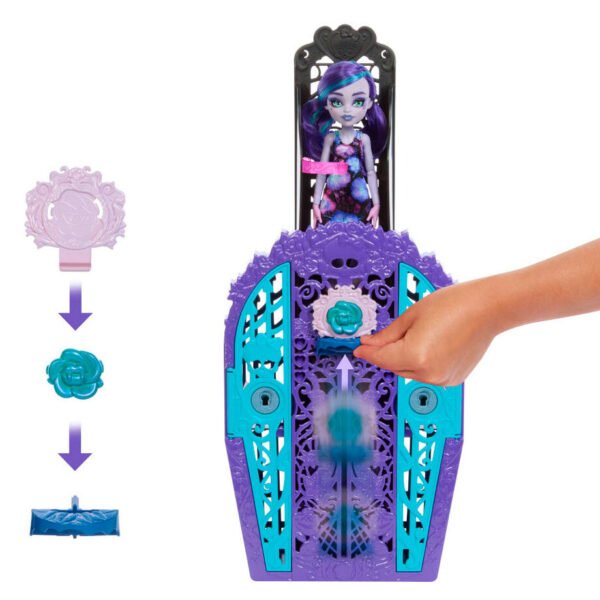 Muñeca Twyla Skulltimate Secrets Midnight Garden Monster High - Imagen 2